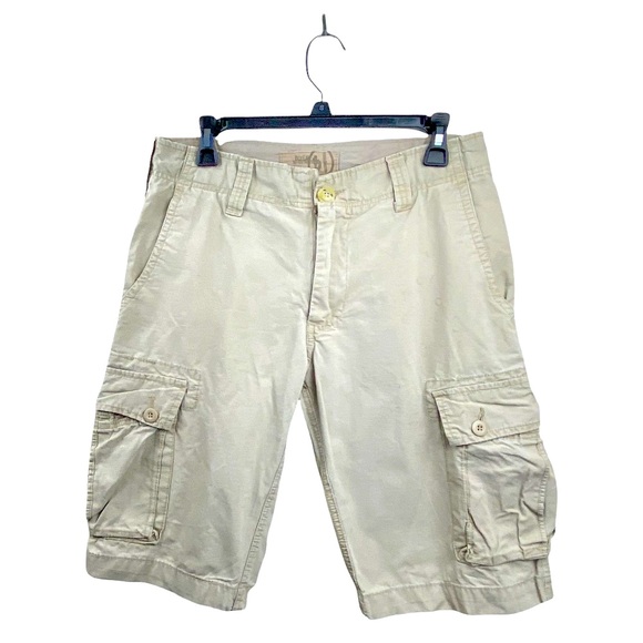 Blu Law Tan Khaki Twill Cargo Short Lightweight Cargo Khakis Men’s 30 COPY - Picture 1 of 8